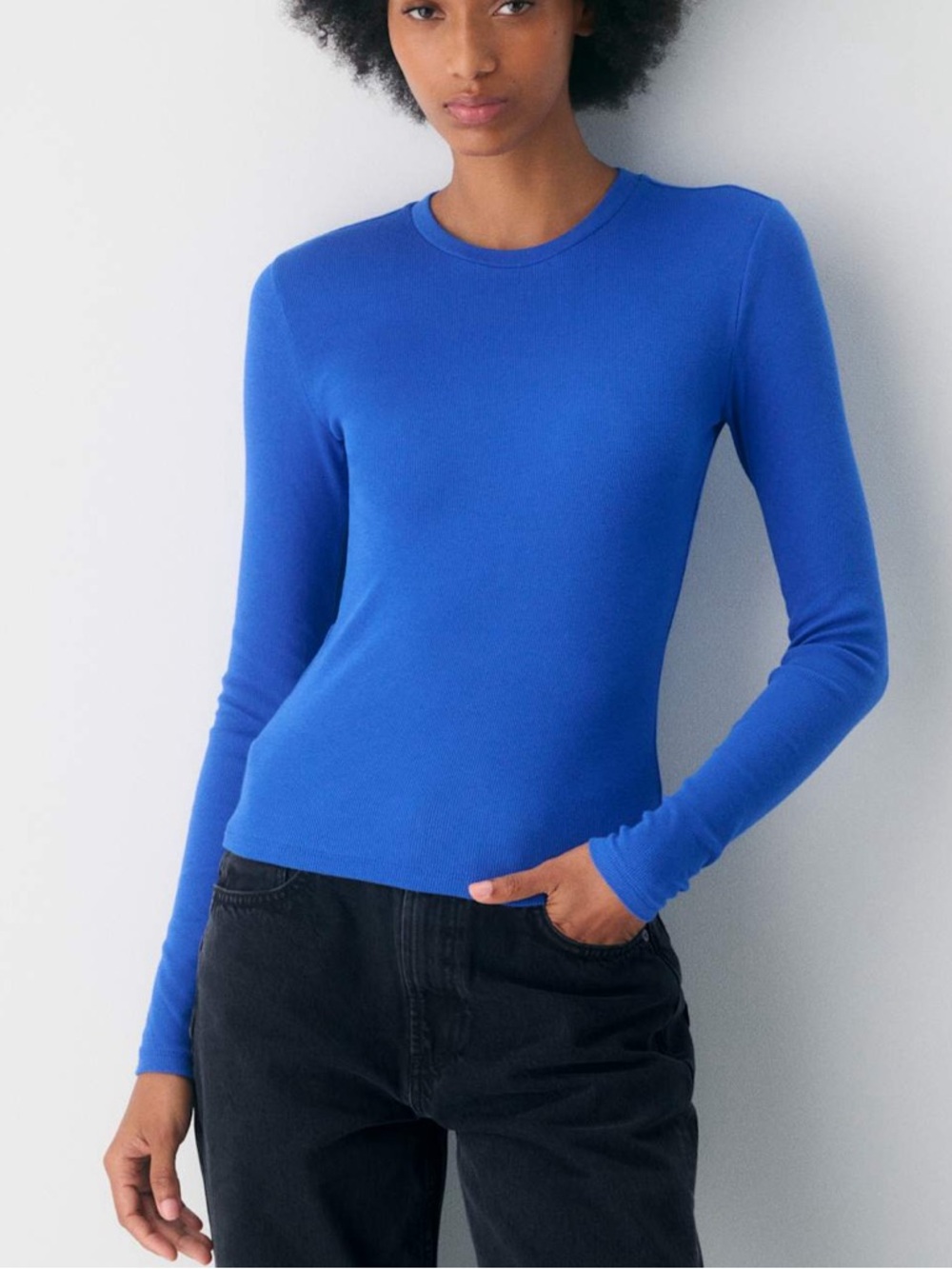 Aritzia Homestretch Rib Solo Longsleeve
